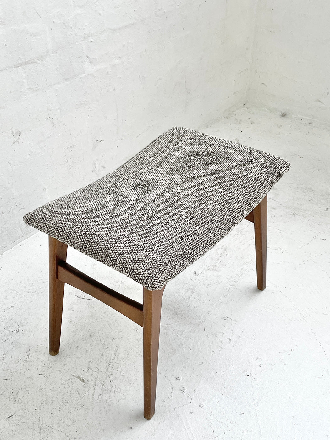 Danish Upholstered Stool