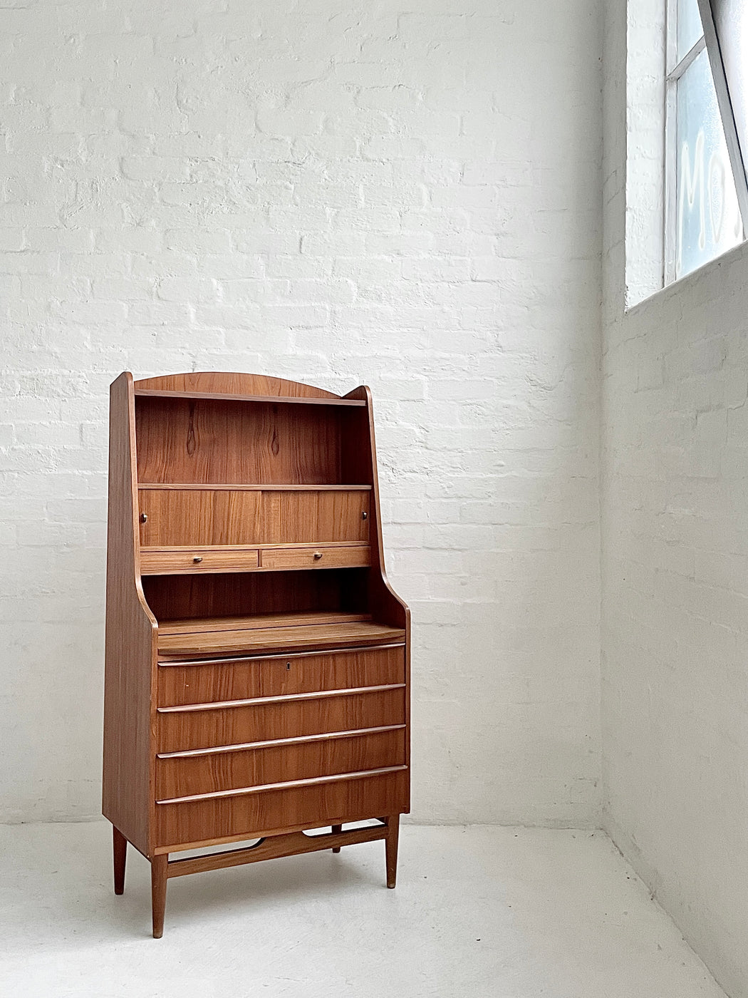 Danish Teak Bureau Secretaire