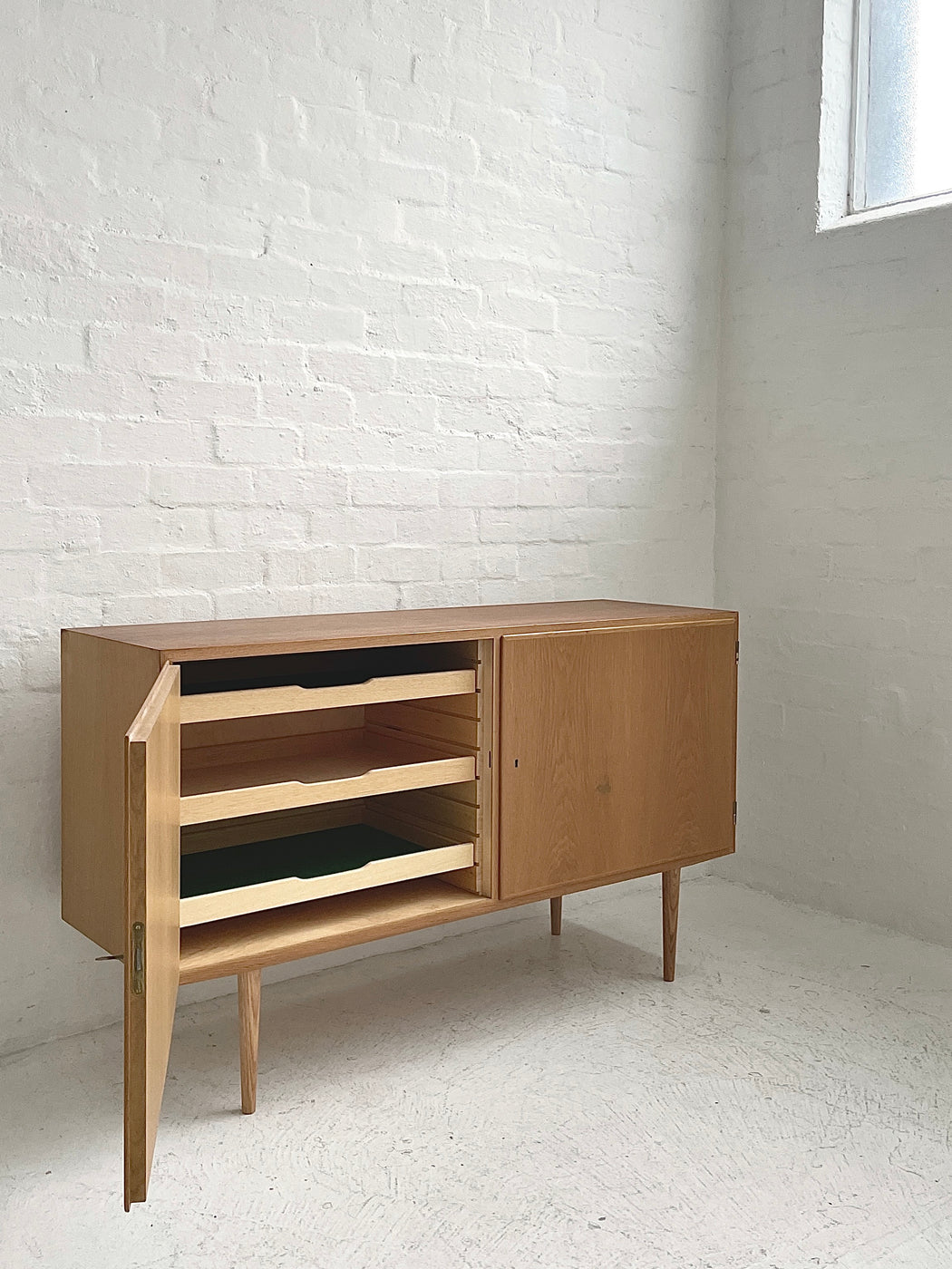 Carlo Jensen Oak Sideboard