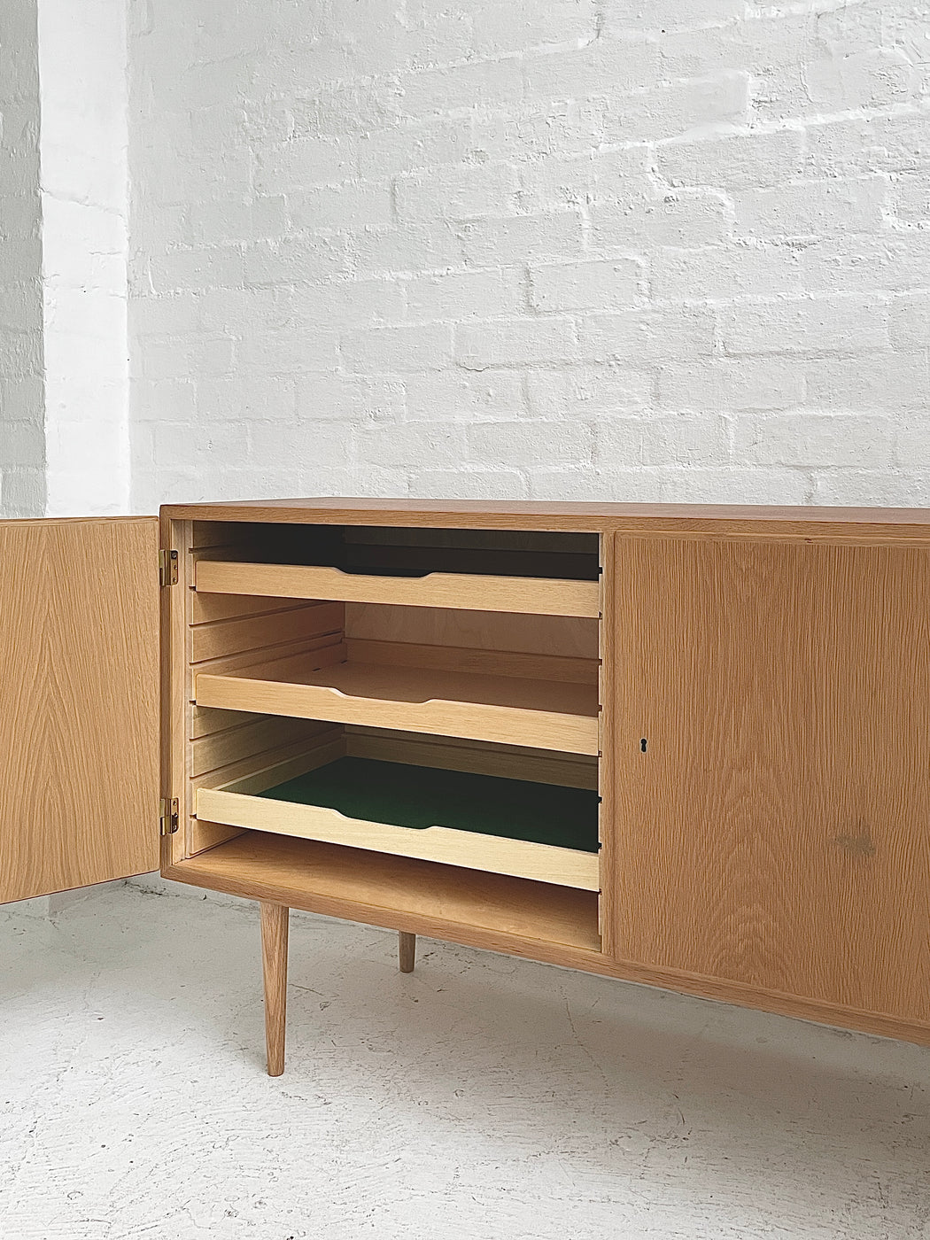 Carlo Jensen Oak Sideboard