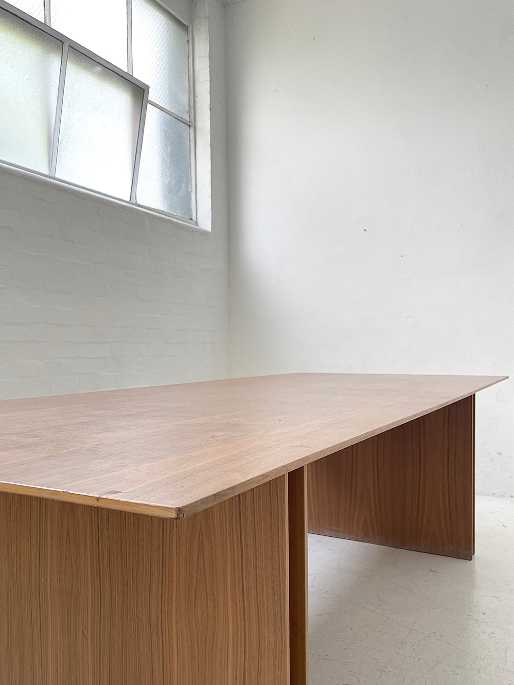 Large Walnut Dining Table