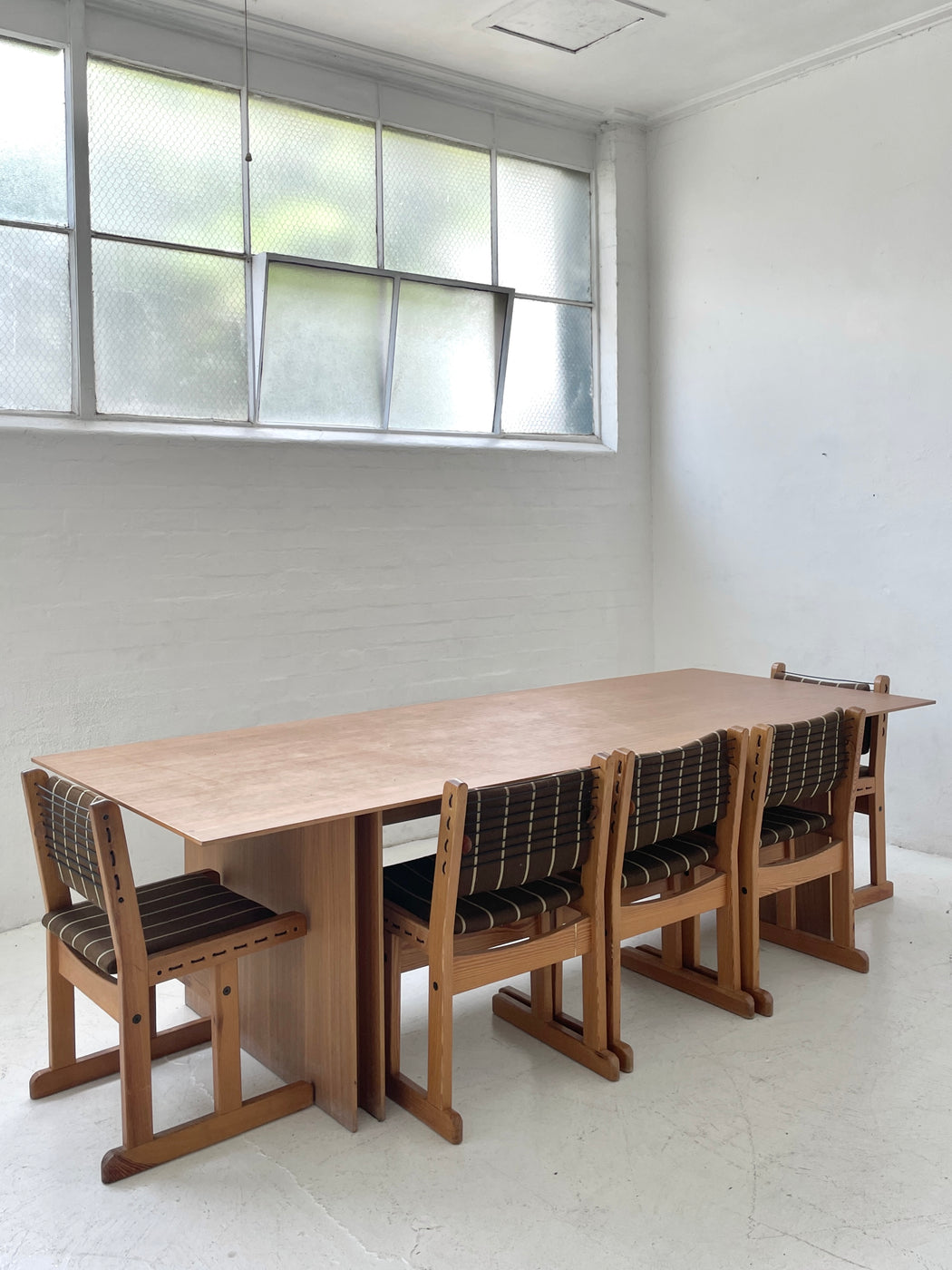 Large Walnut Dining Table