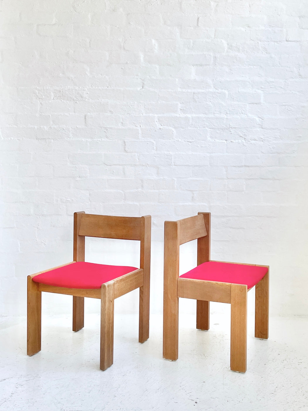 Set of Danish Oak Dining Chairs