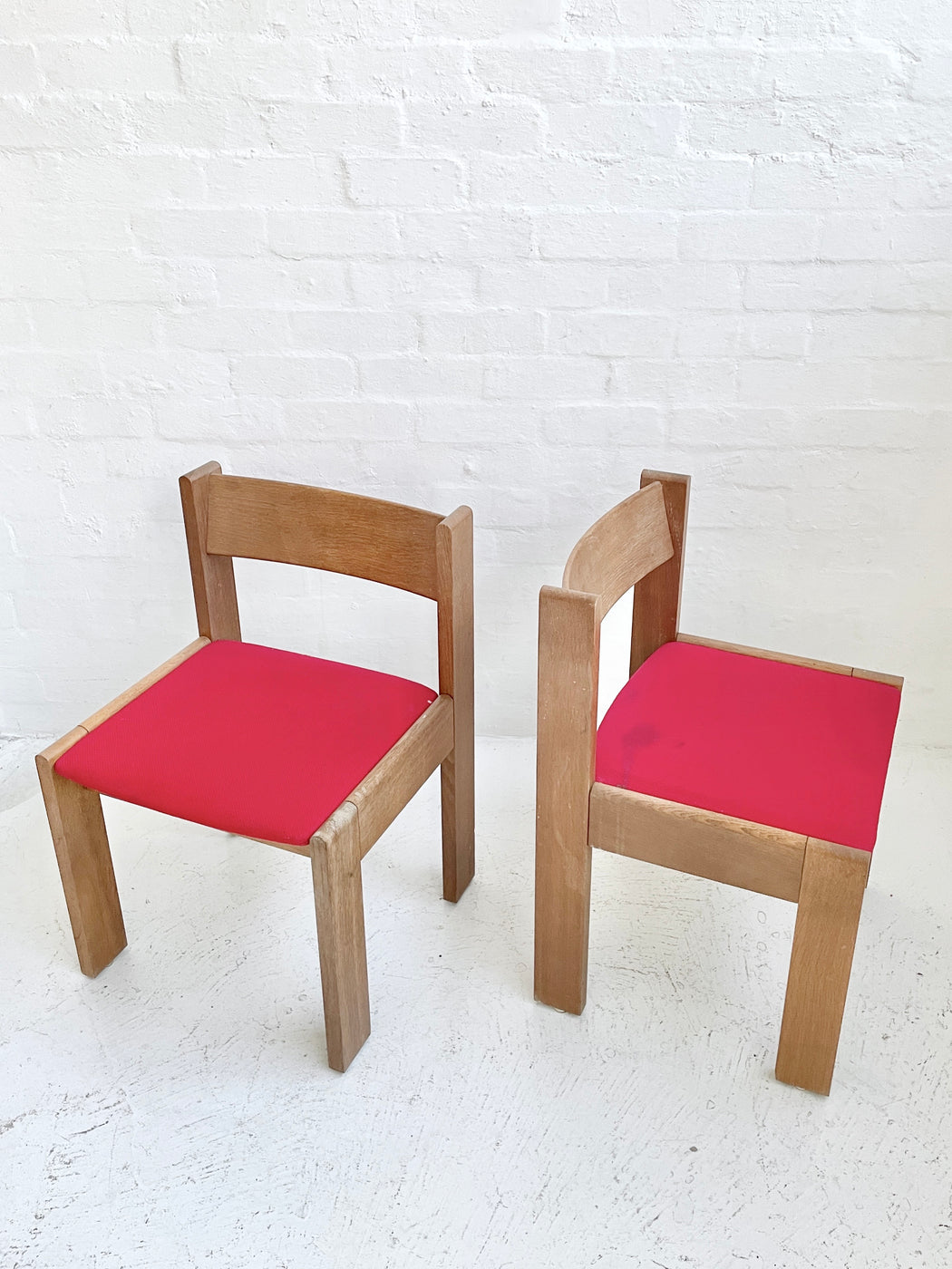 Set of Danish Oak Dining Chairs