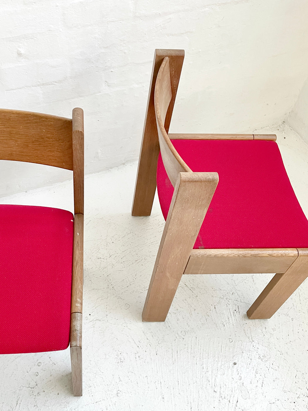 Set of Danish Oak Dining Chairs
