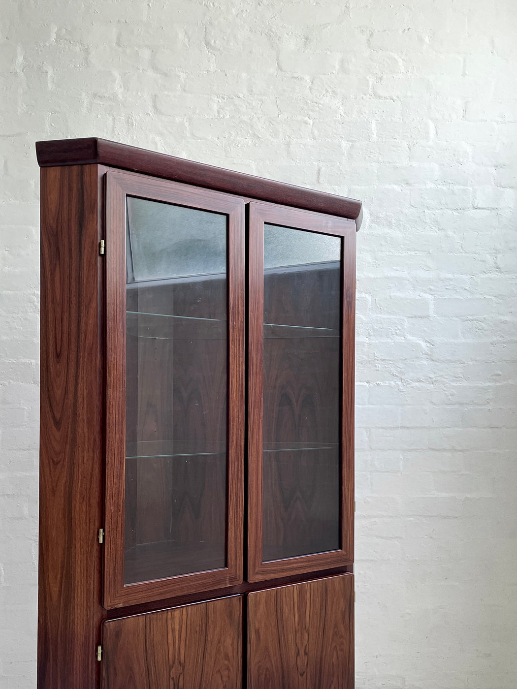 Skovby Rosewood Corner Cabinet