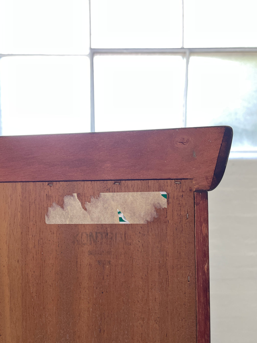 Skovby Rosewood Corner Cabinet