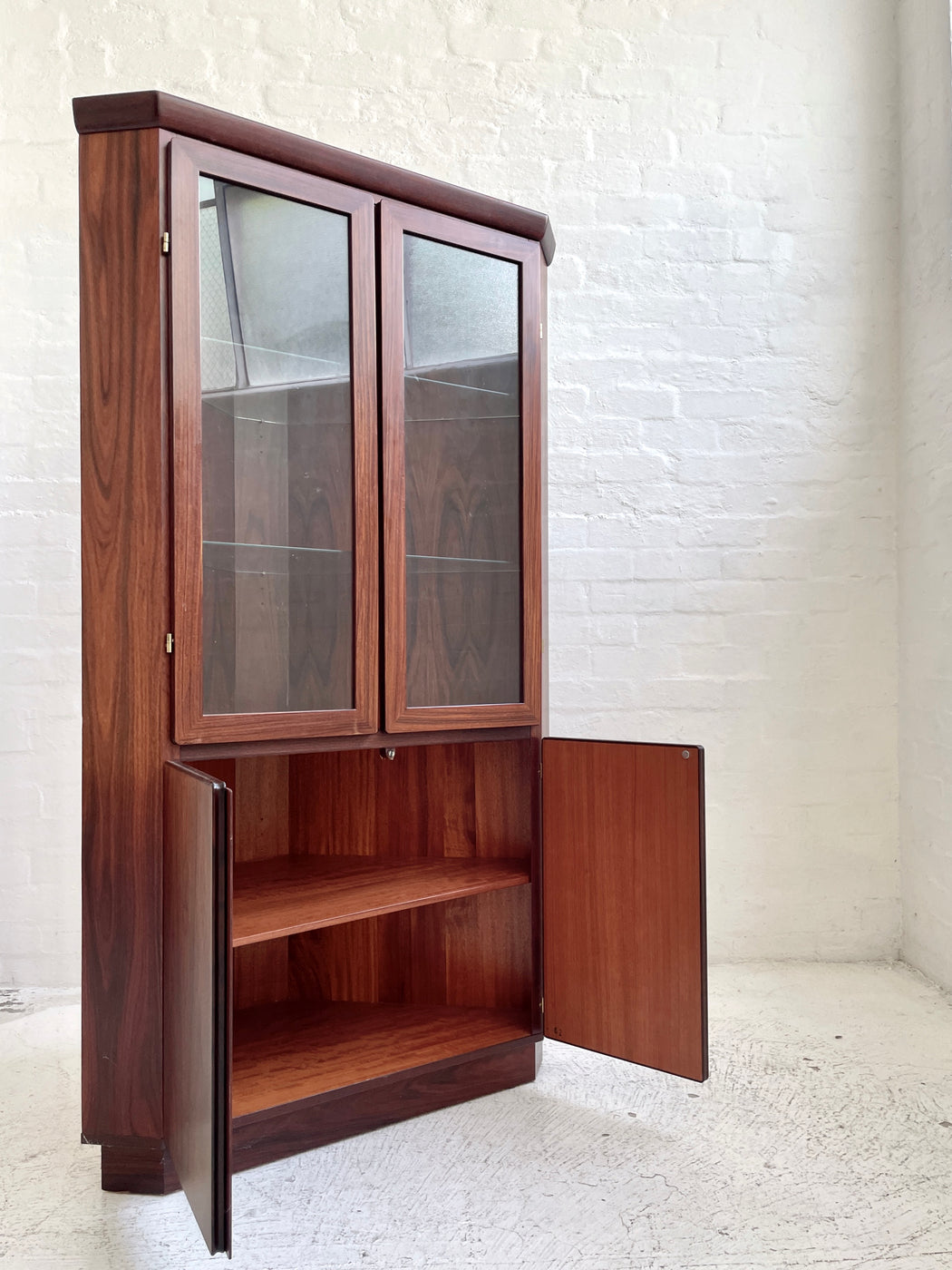 Skovby Rosewood Corner Cabinet