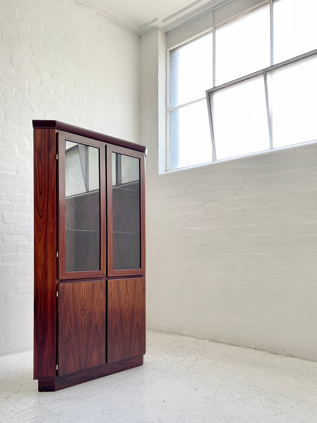Skovby Rosewood Corner Cabinet