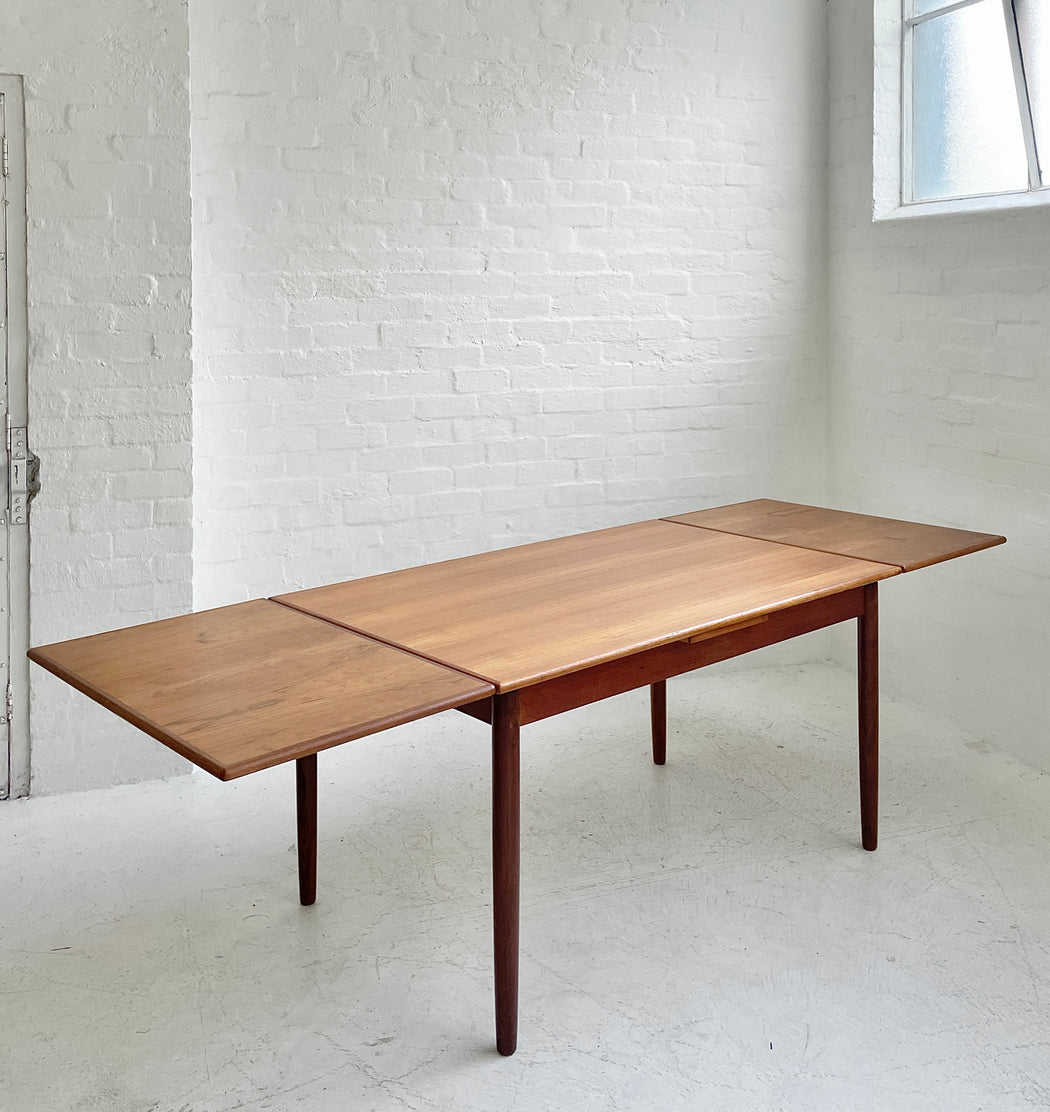 Danish Teak Extension Dining Table