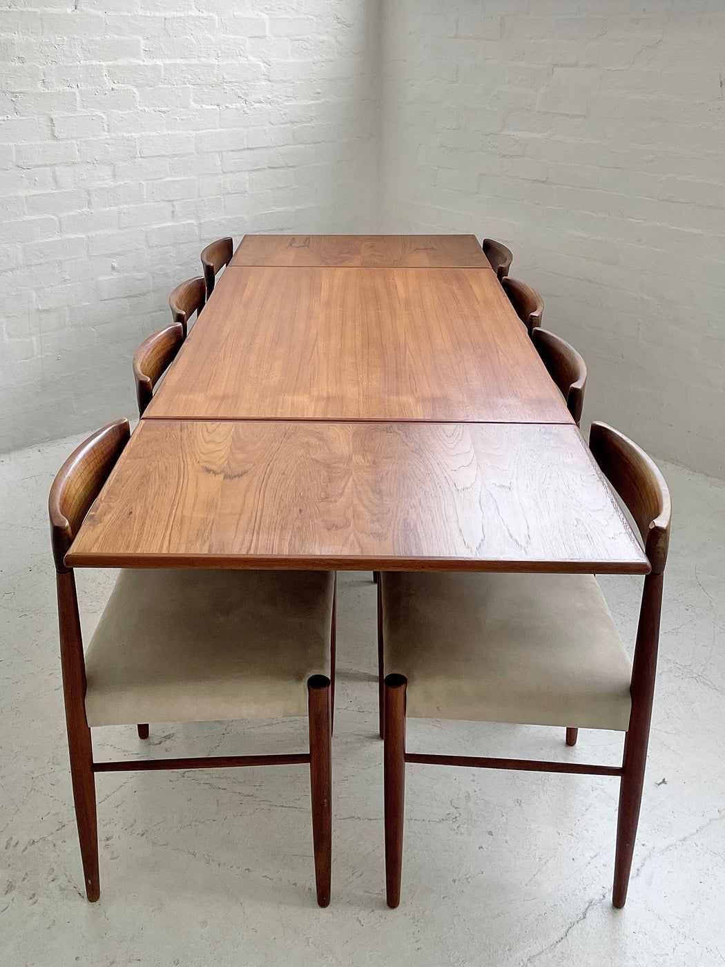 Danish Teak Extension Dining Table