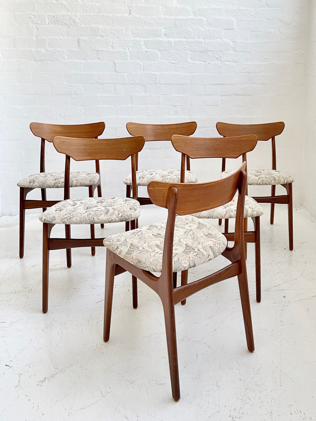 Set of Six Schionning & Elgaard Dining Chairs