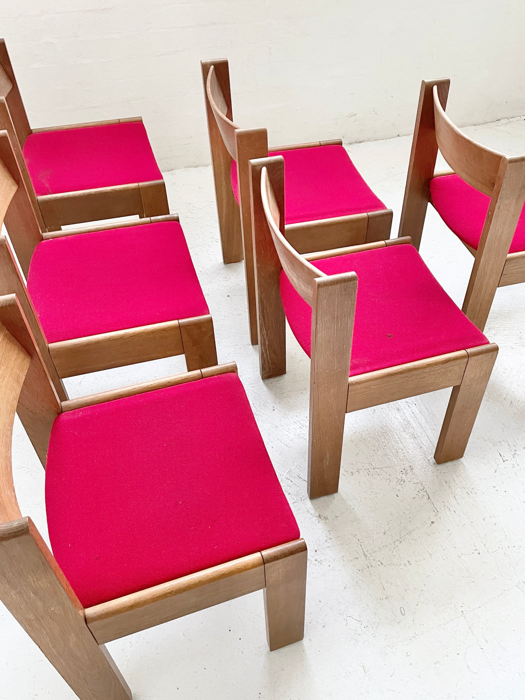 Set of Danish Oak Dining Chairs