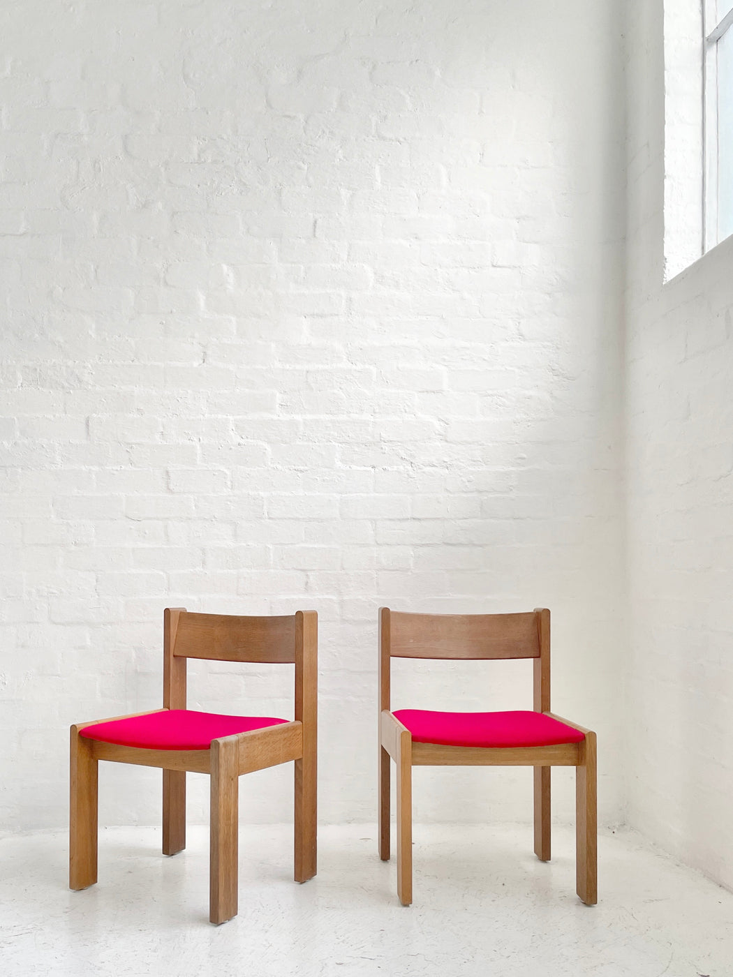 Set of Danish Oak Dining Chairs