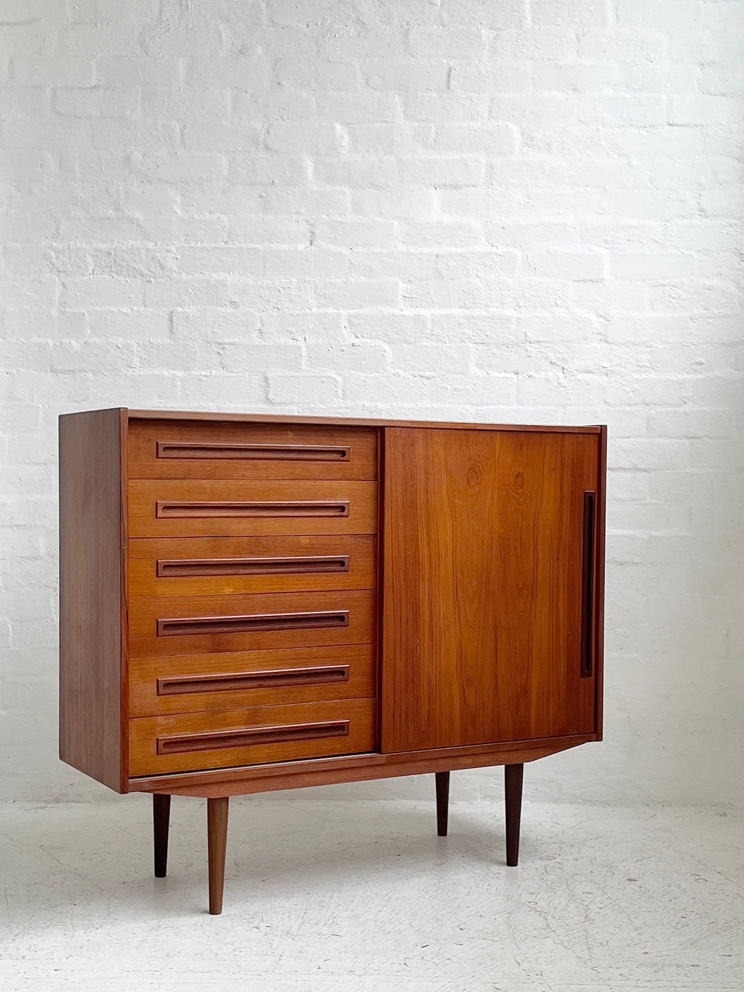 Danish Teak Cupboard / Chest of Drawers