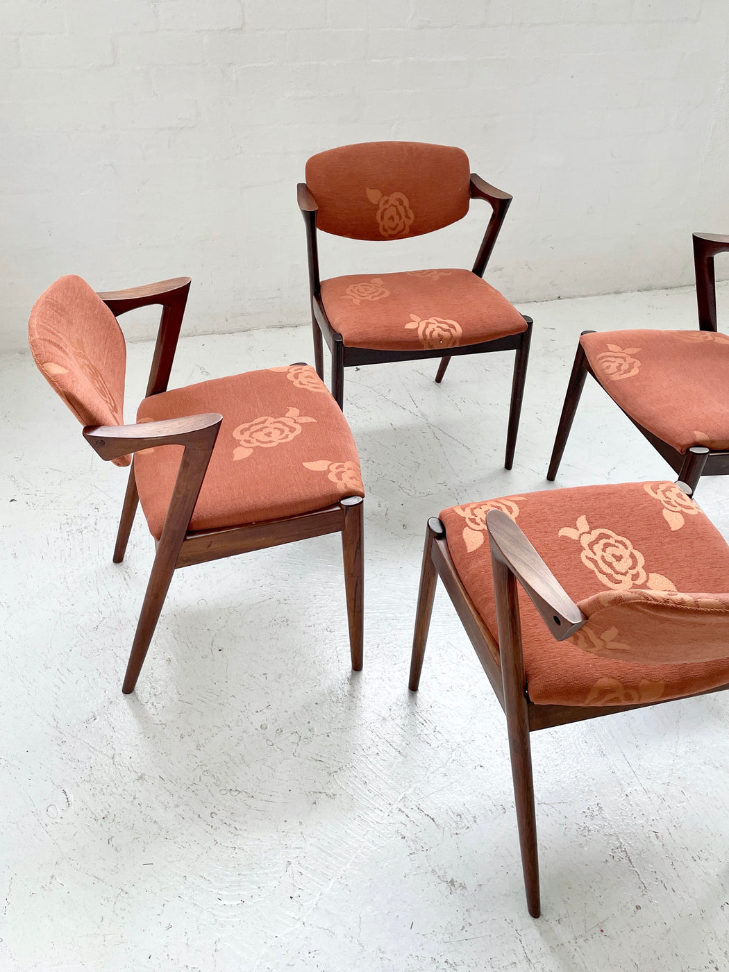 Kai Kristiansen 'Model #42' Rosewood Chairs