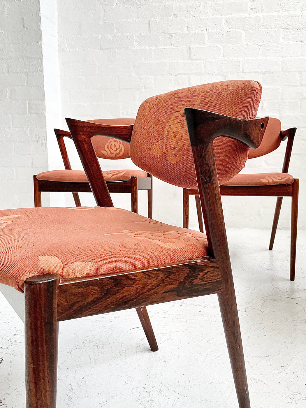 Kai Kristiansen 'Model #42' Rosewood Chairs