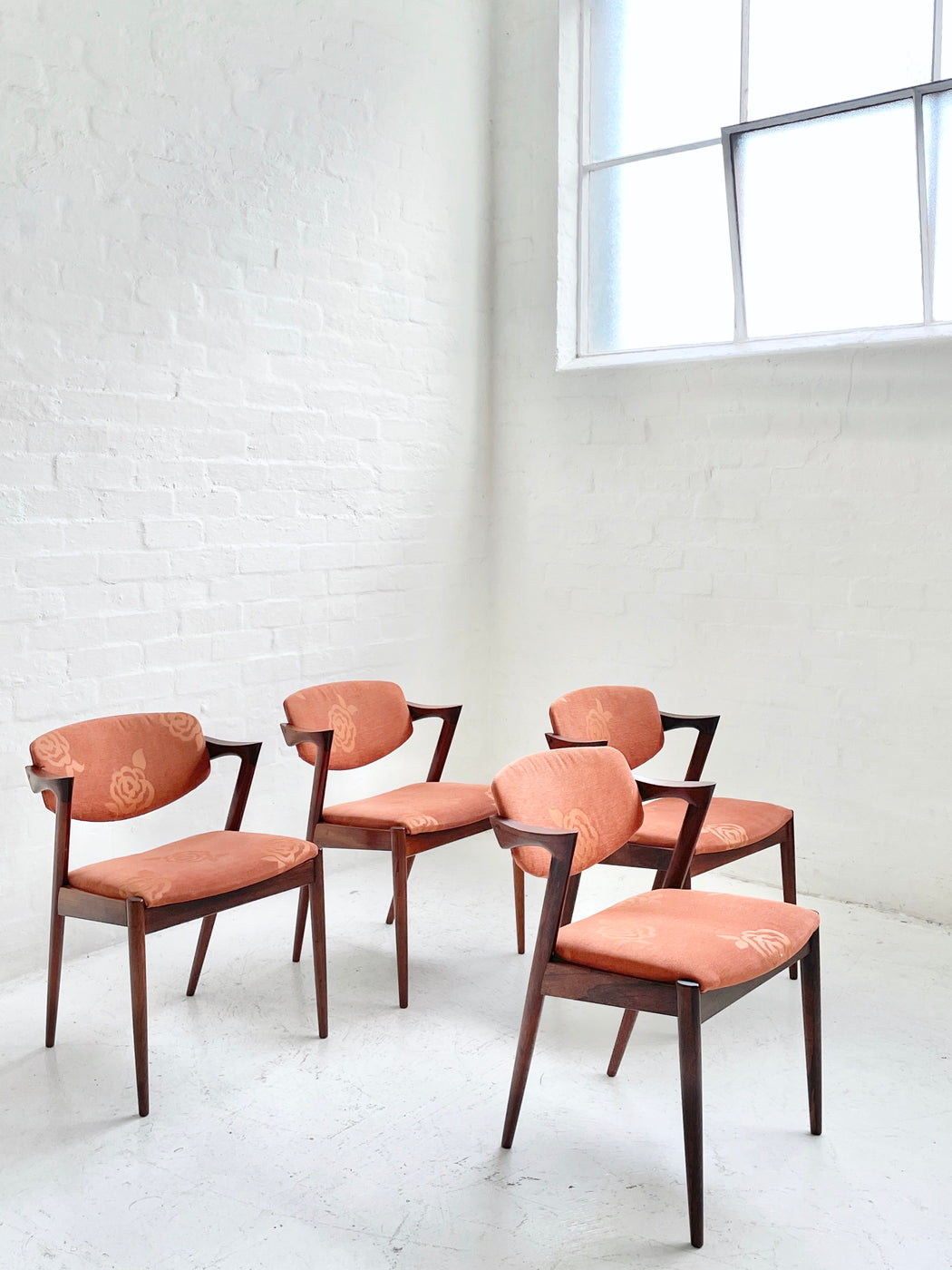 Kai Kristiansen 'Model #42' Rosewood Chairs
