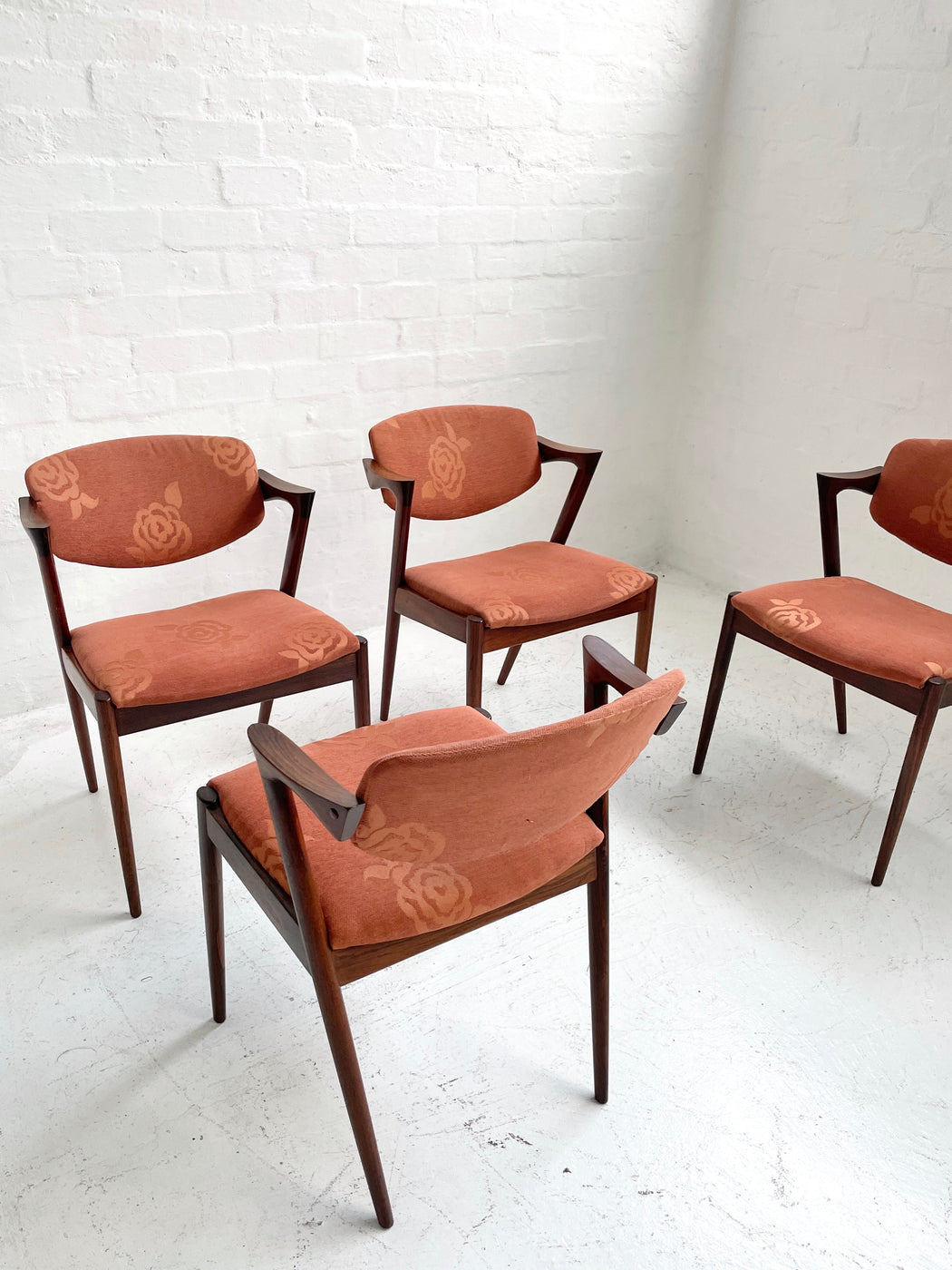 Kai Kristiansen 'Model #42' Rosewood Chairs