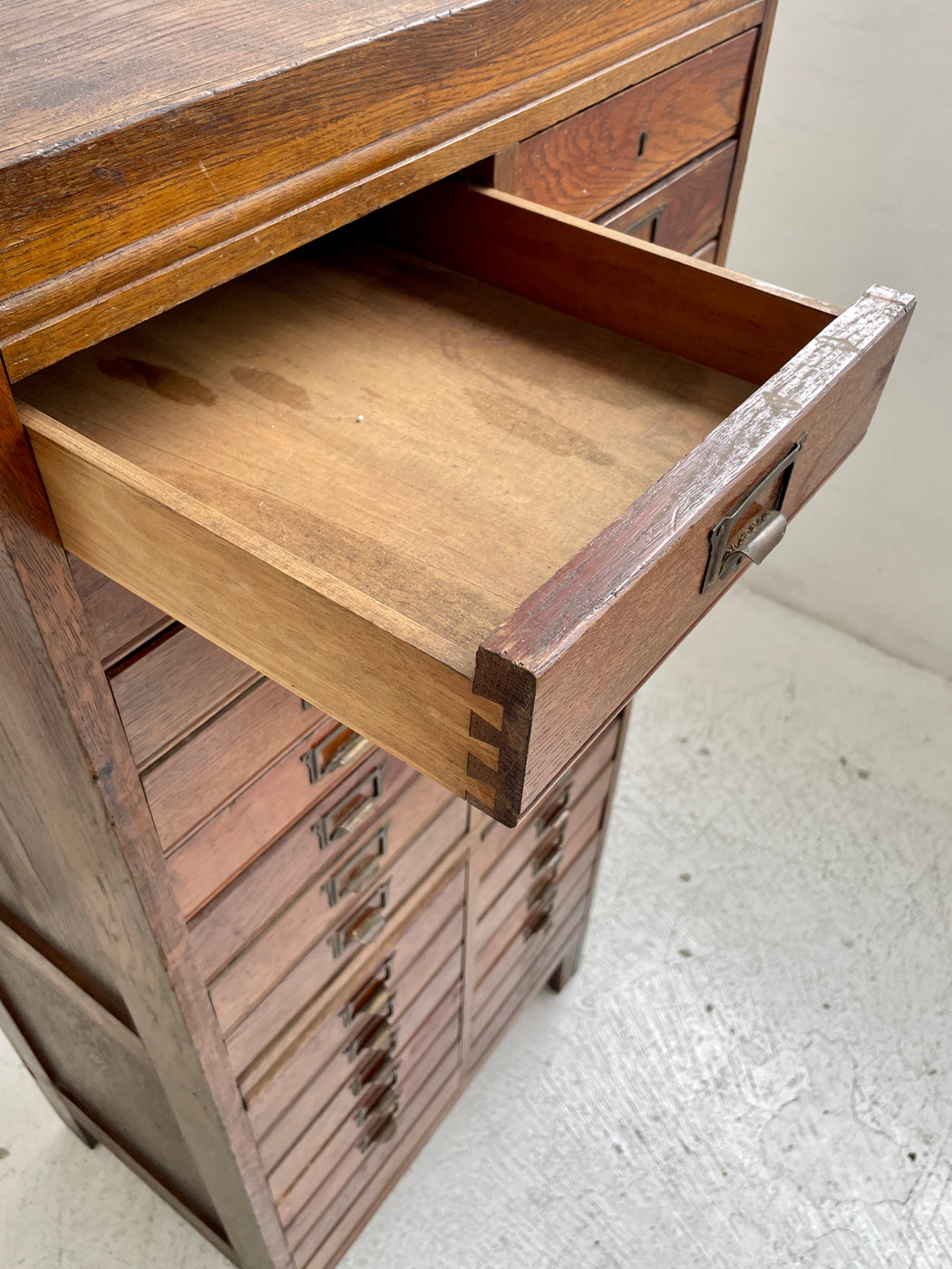 Antique European Oak Chest of Drawers