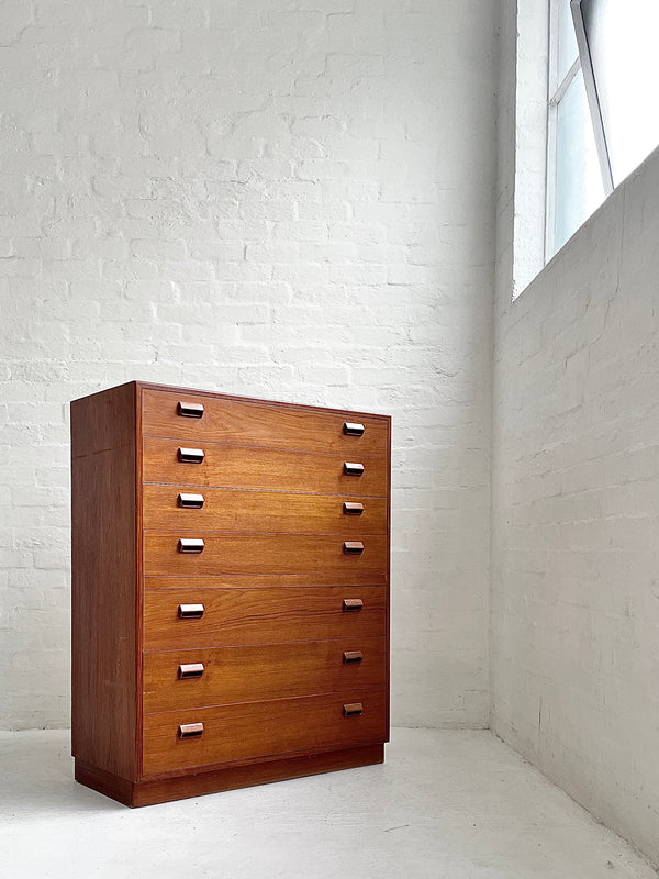 Børge Mogensen Teak Tallboy Chest of Drawers