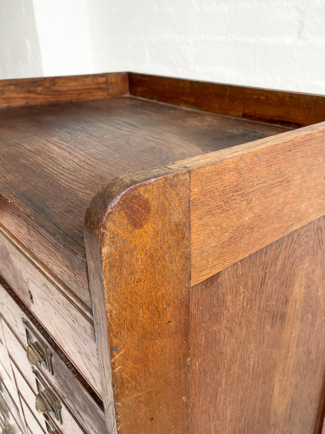 Antique European Oak Chest of Drawers