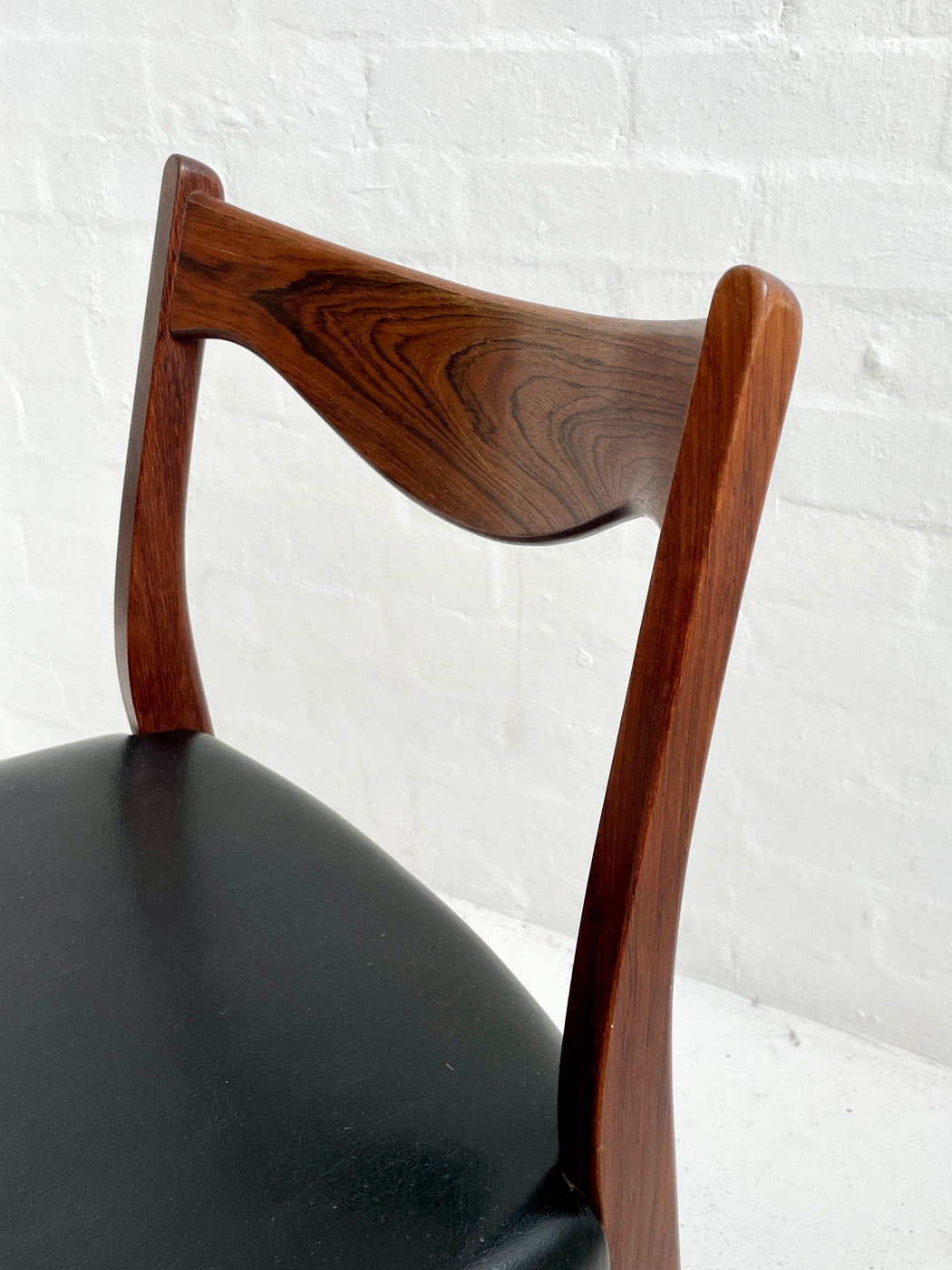 Set of four Arne Wahl Iversen Model 'GS61' Rosewood Chair