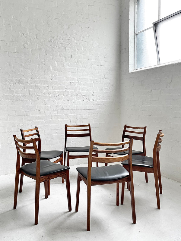 Henning Kjærnulf Rosewood Chairs