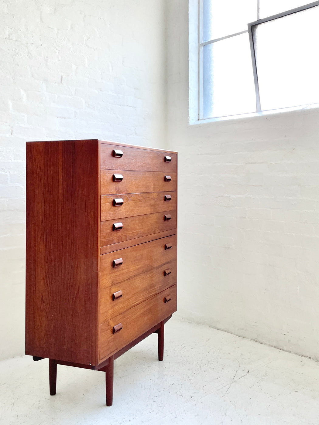 Børge Mogensen Teak Tallboy Chest of Drawers