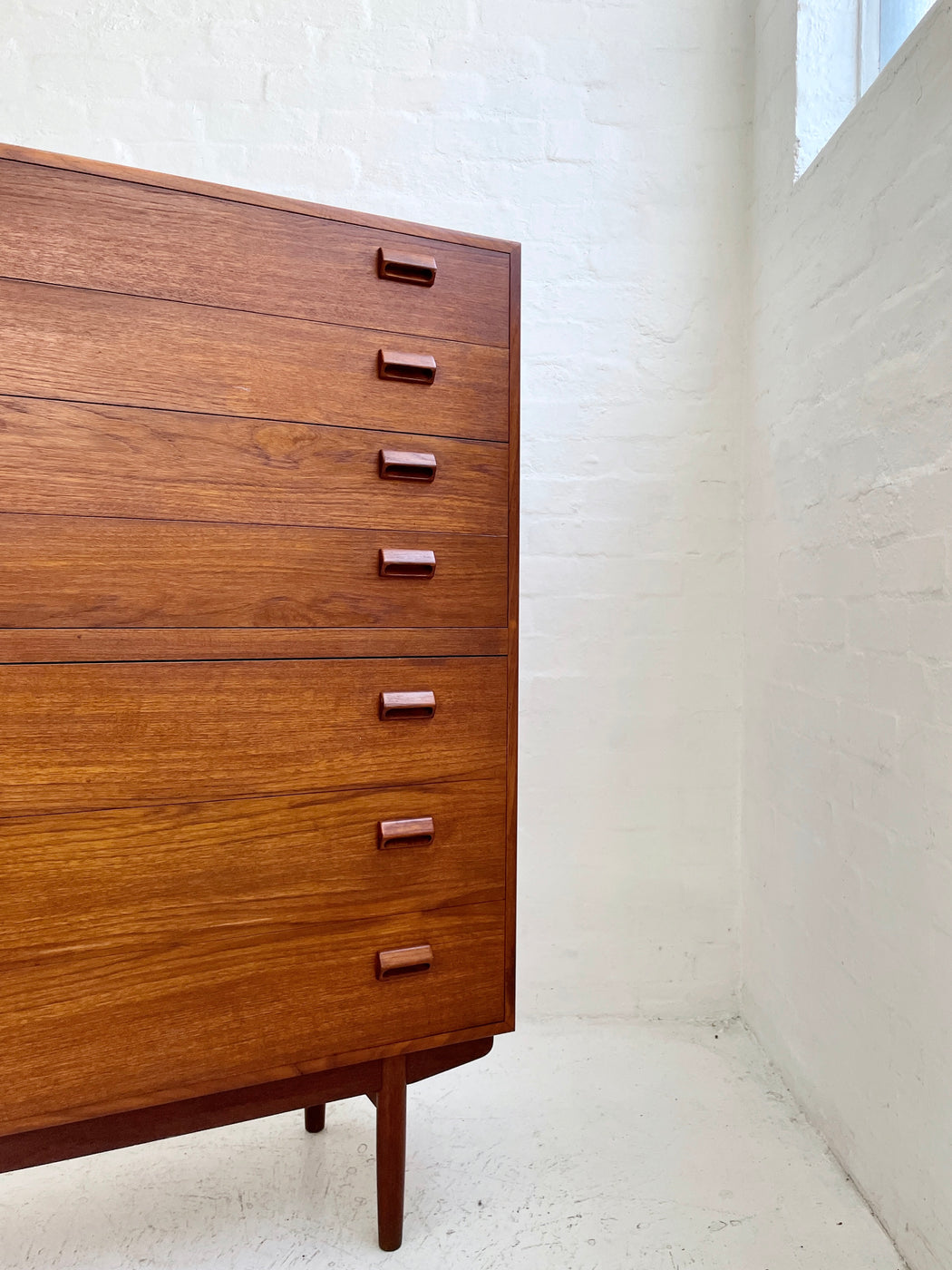 Børge Mogensen Teak Tallboy Chest of Drawers