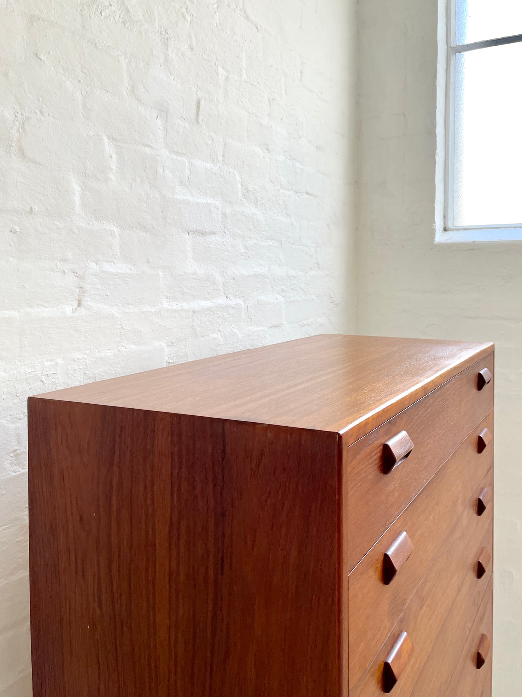 Børge Mogensen Teak Tallboy Chest of Drawers