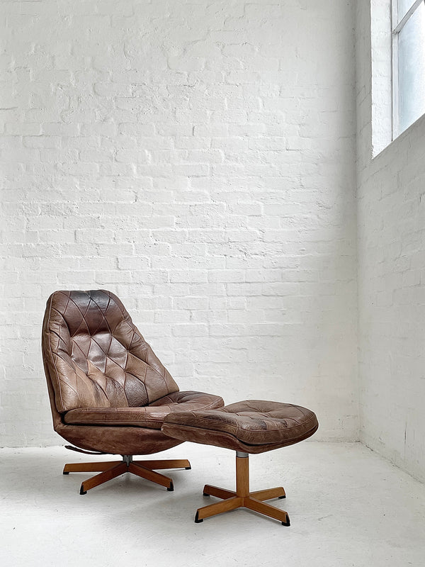 Madsen & Schübell 'MS68' Chair & Footstool