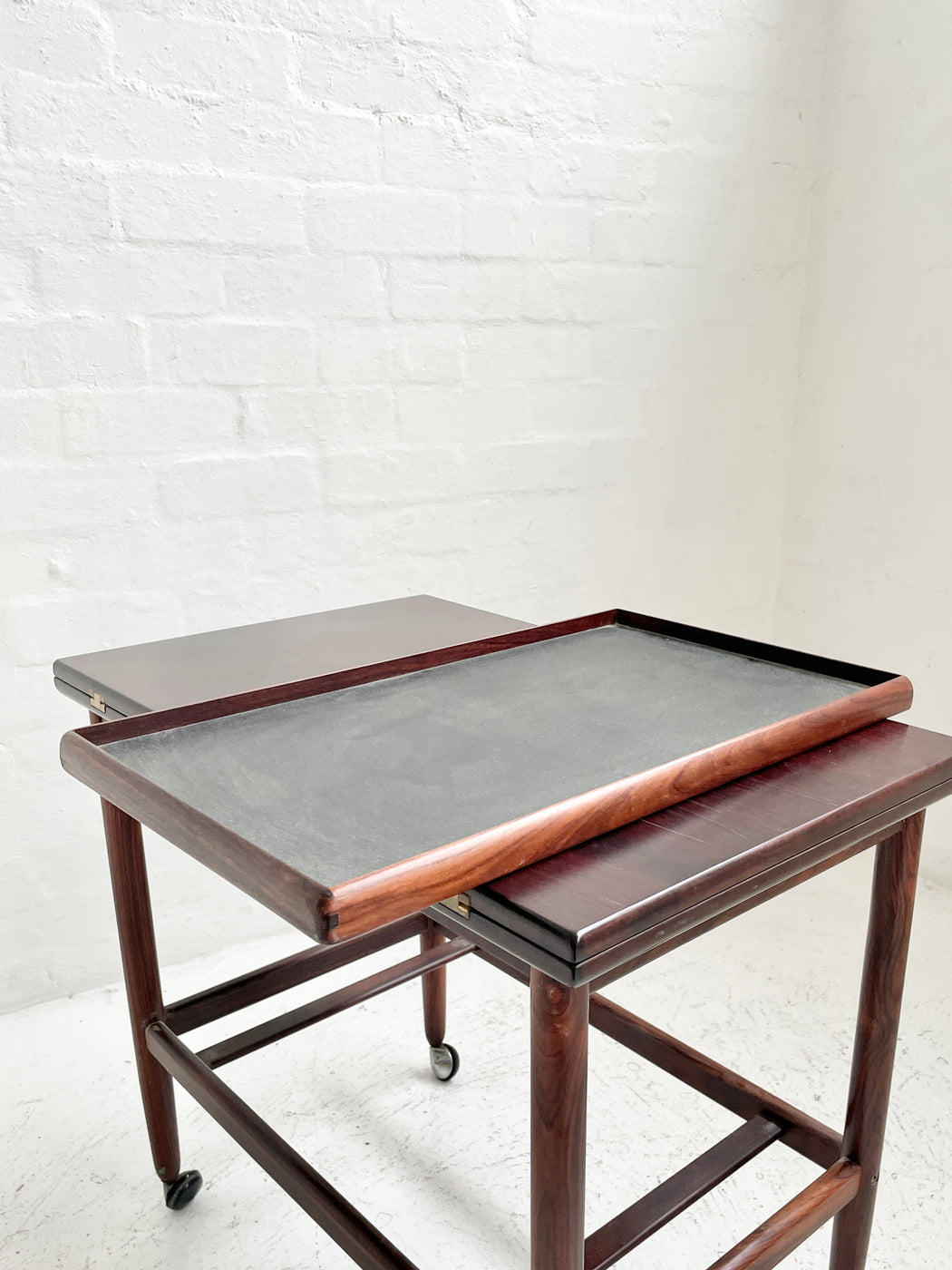 Ole Wanscher Rosewood Serving/Bar Trolley