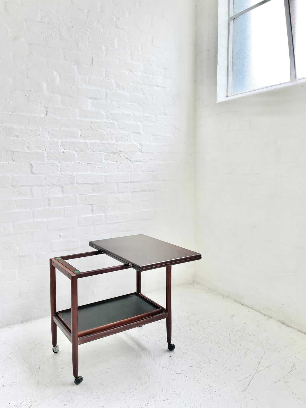 Ole Wanscher Rosewood Serving/Bar Trolley