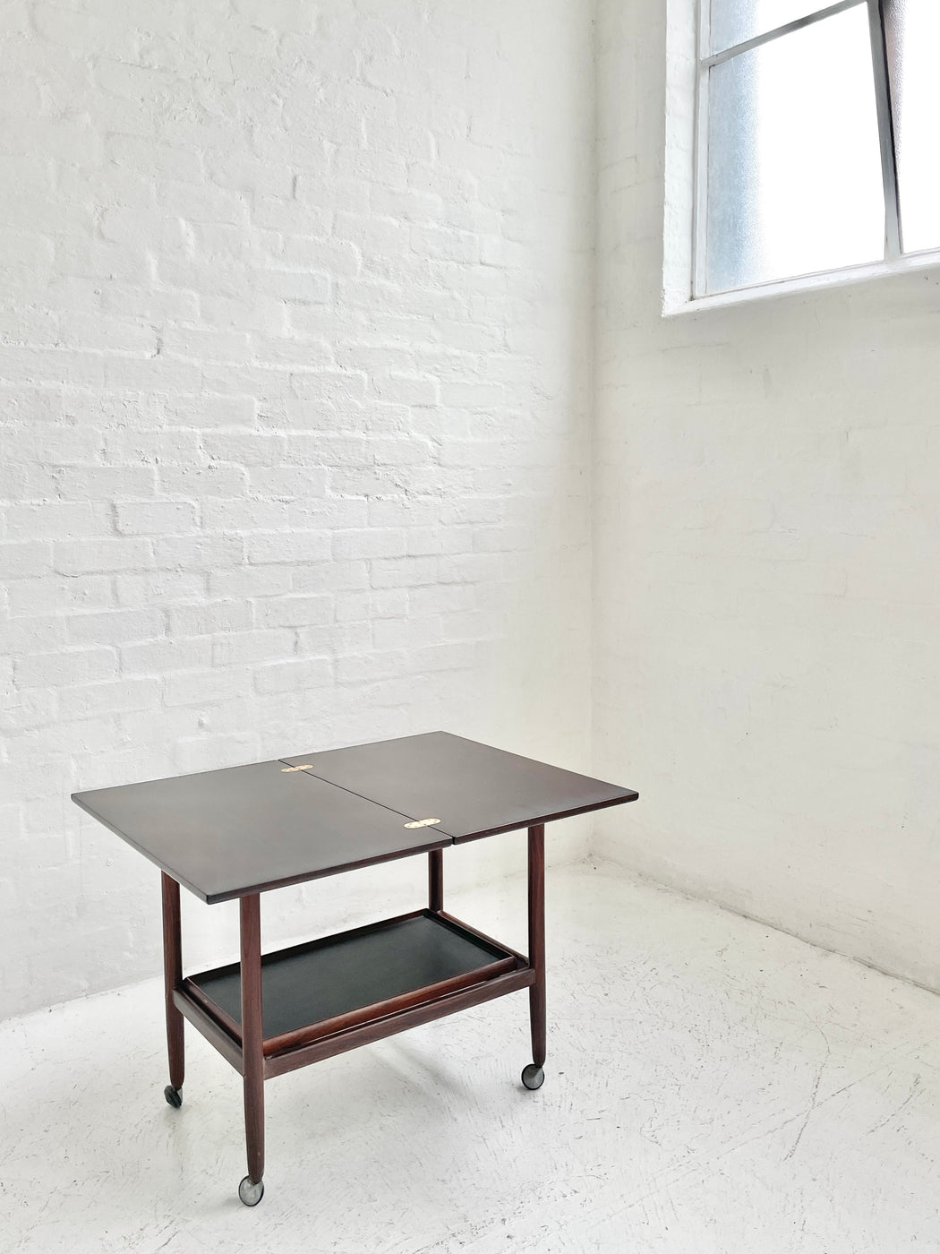 Ole Wanscher Rosewood Serving/Bar Trolley