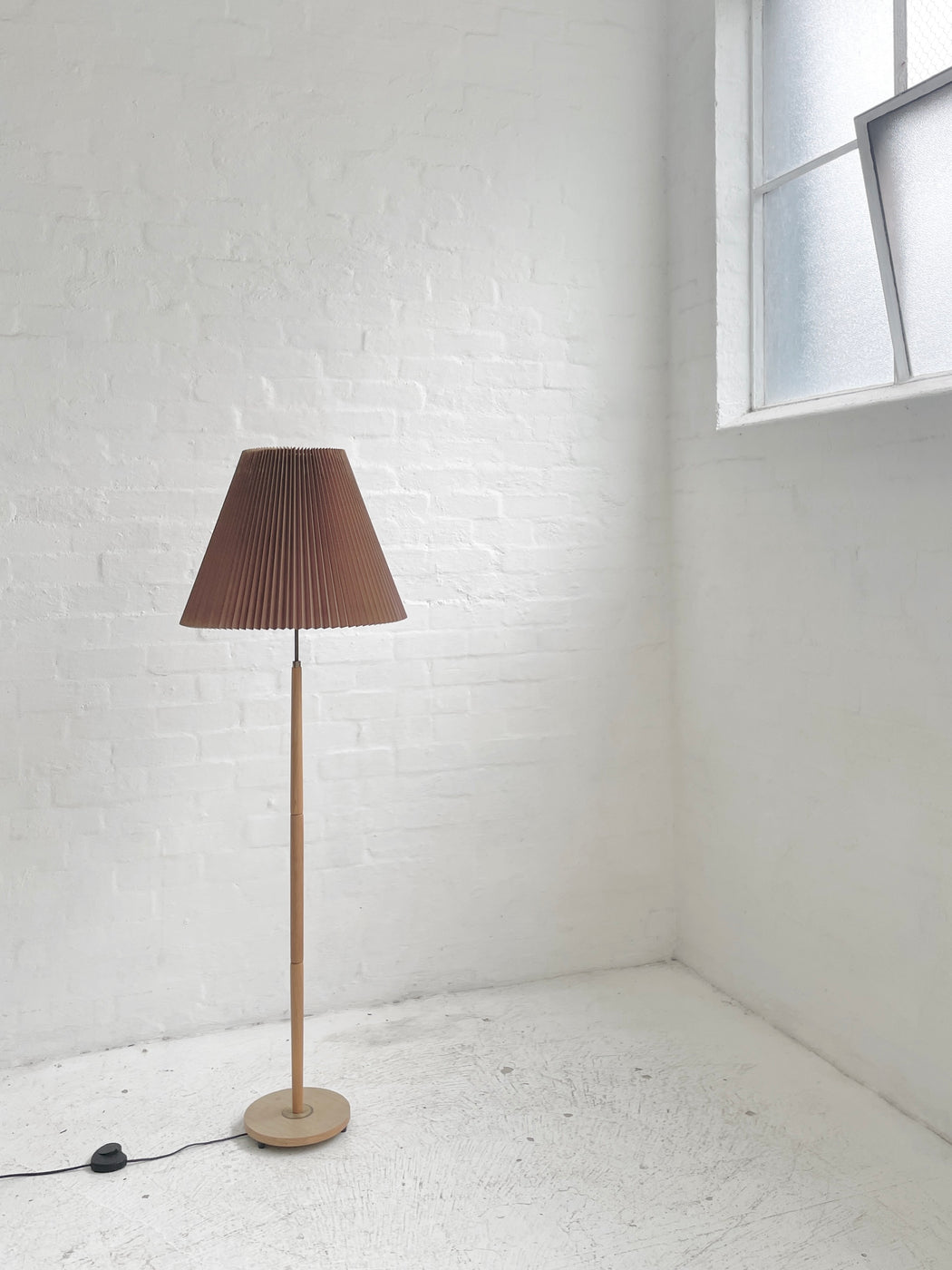 Danish Oak Standing Lamp