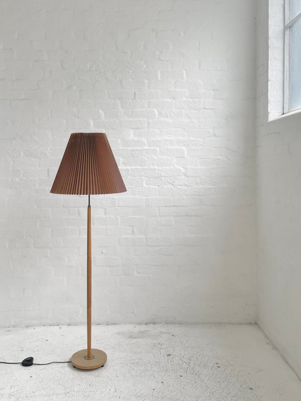 Danish Oak Standing Lamp