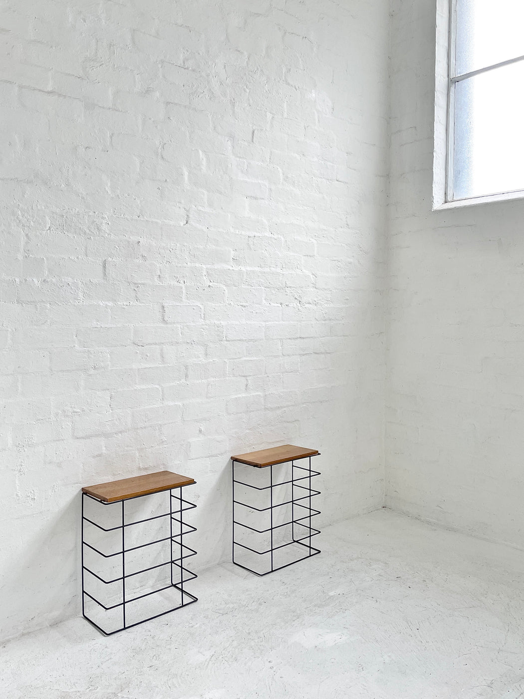 Pair of Nisse Strinning 'String' Side Tables