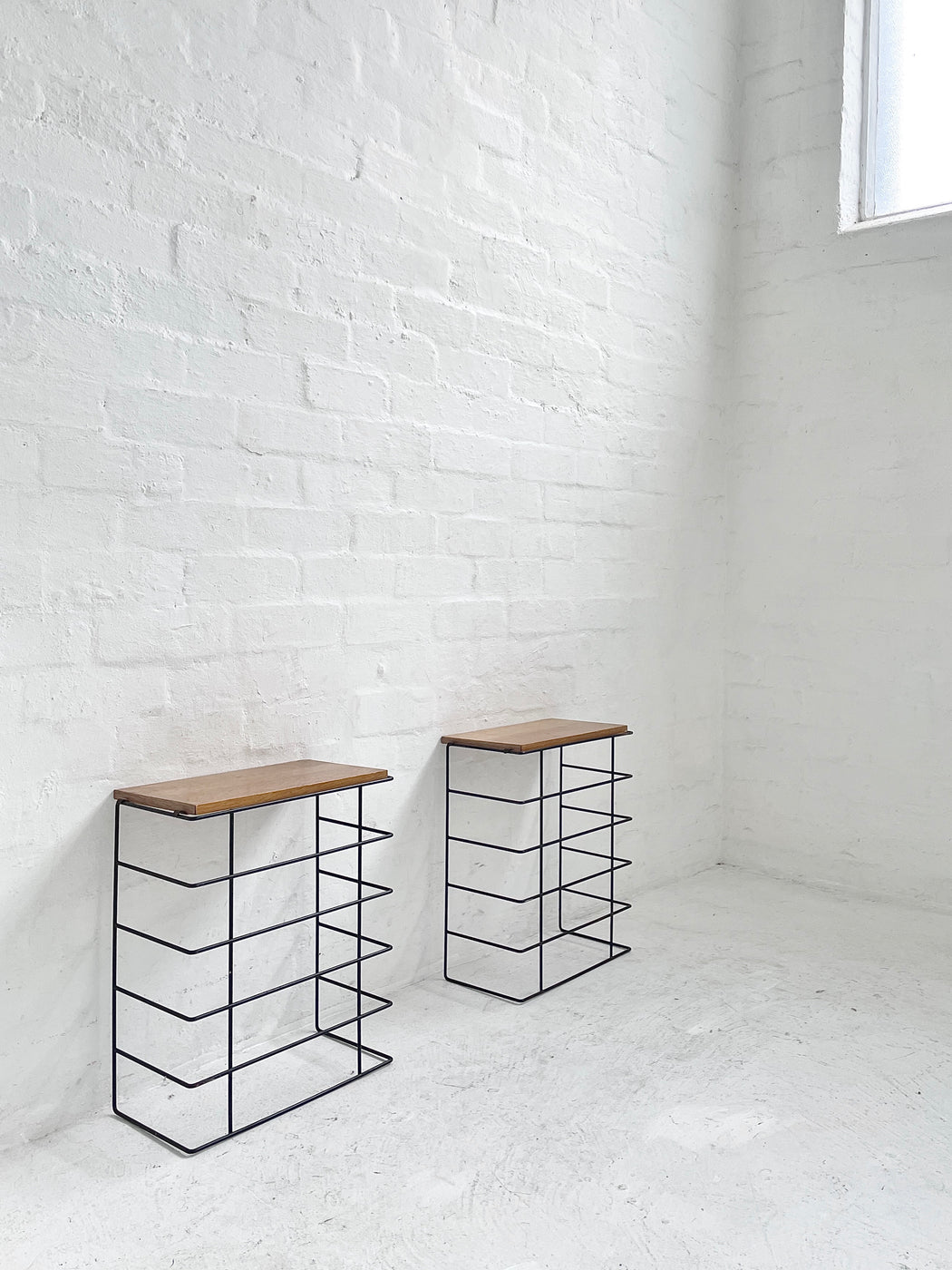 Pair of Nisse Strinning 'String' Side Tables
