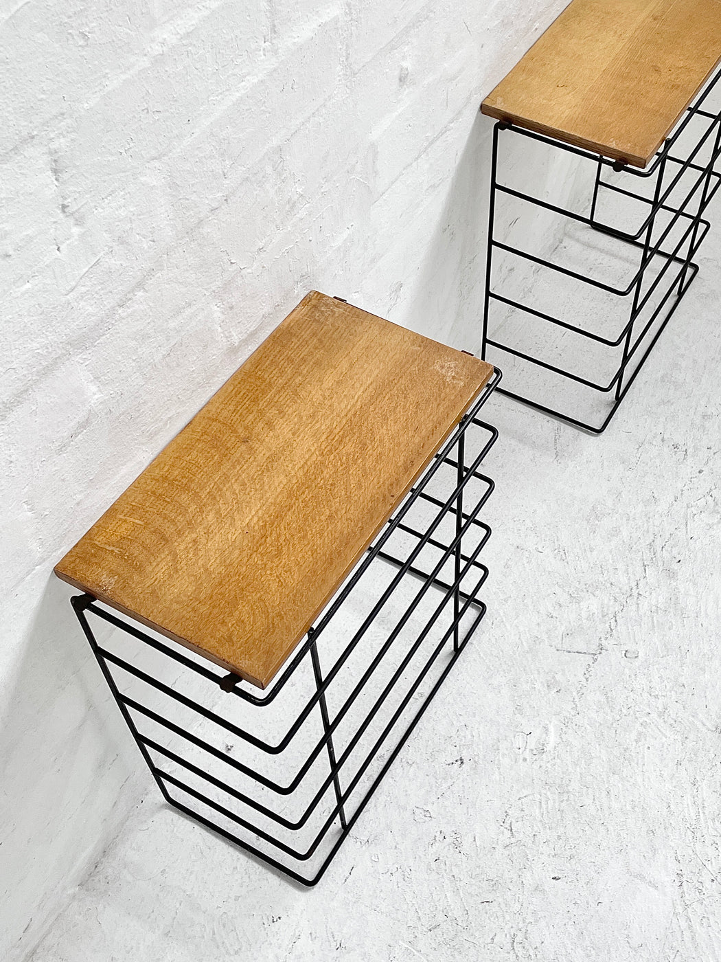 Pair of Nisse Strinning 'String' Side Tables