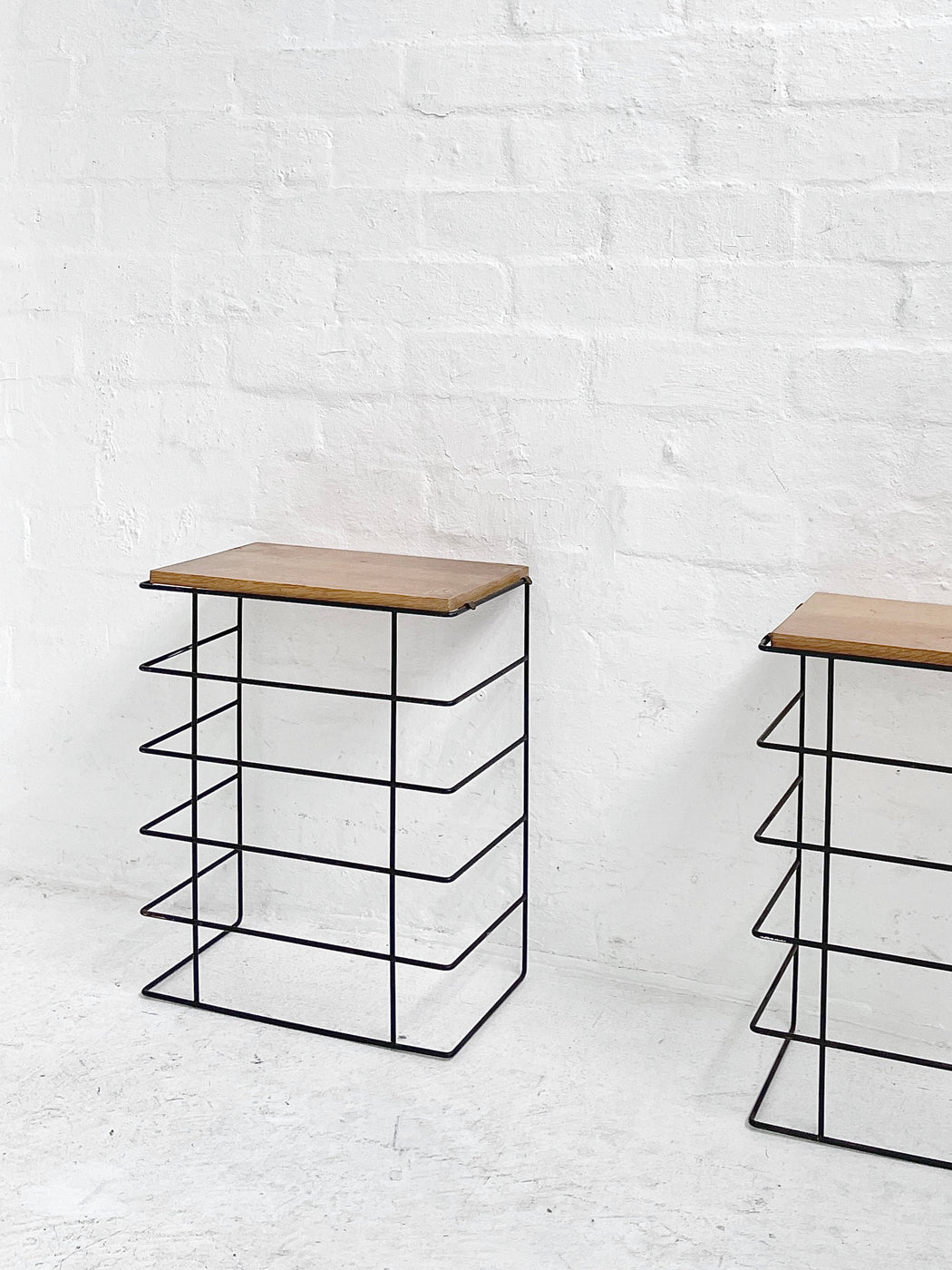 Pair of Nisse Strinning 'String' Side Tables