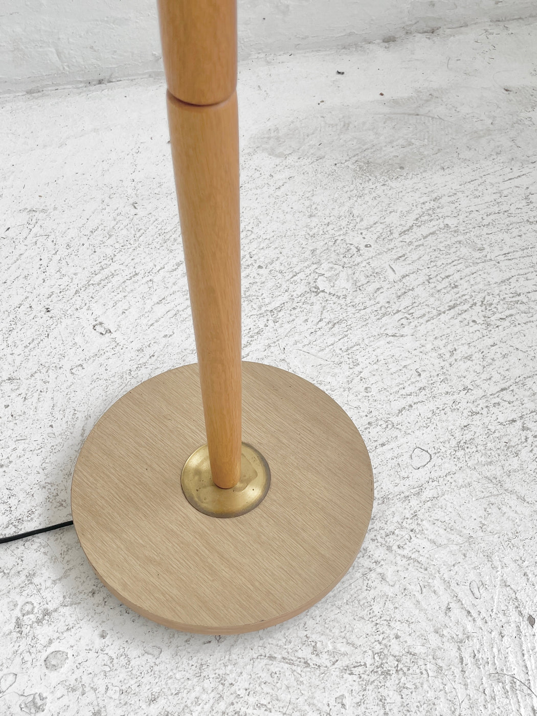 Danish Oak Standing Lamp