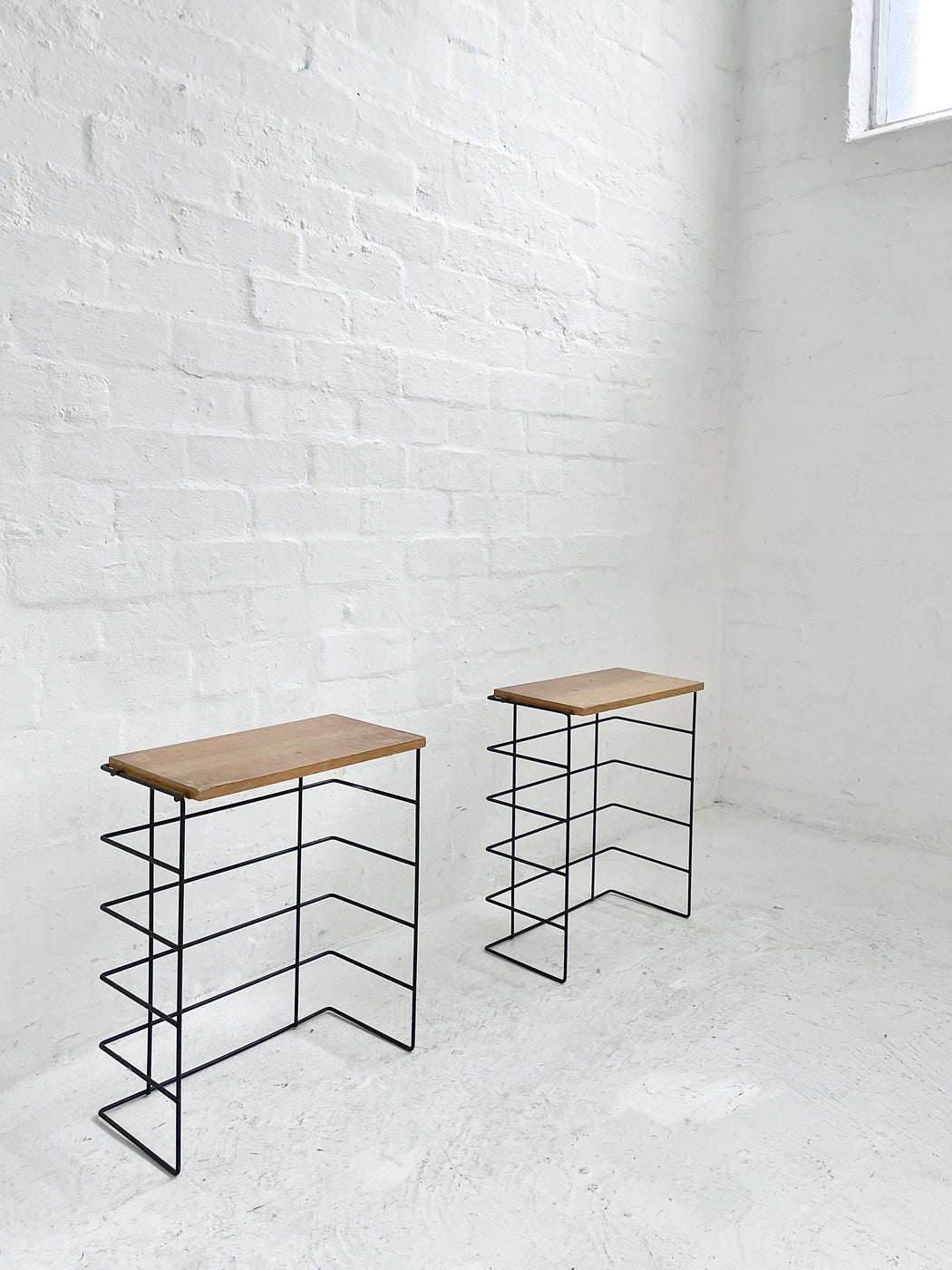 Pair of Nisse Strinning 'String' Side Tables