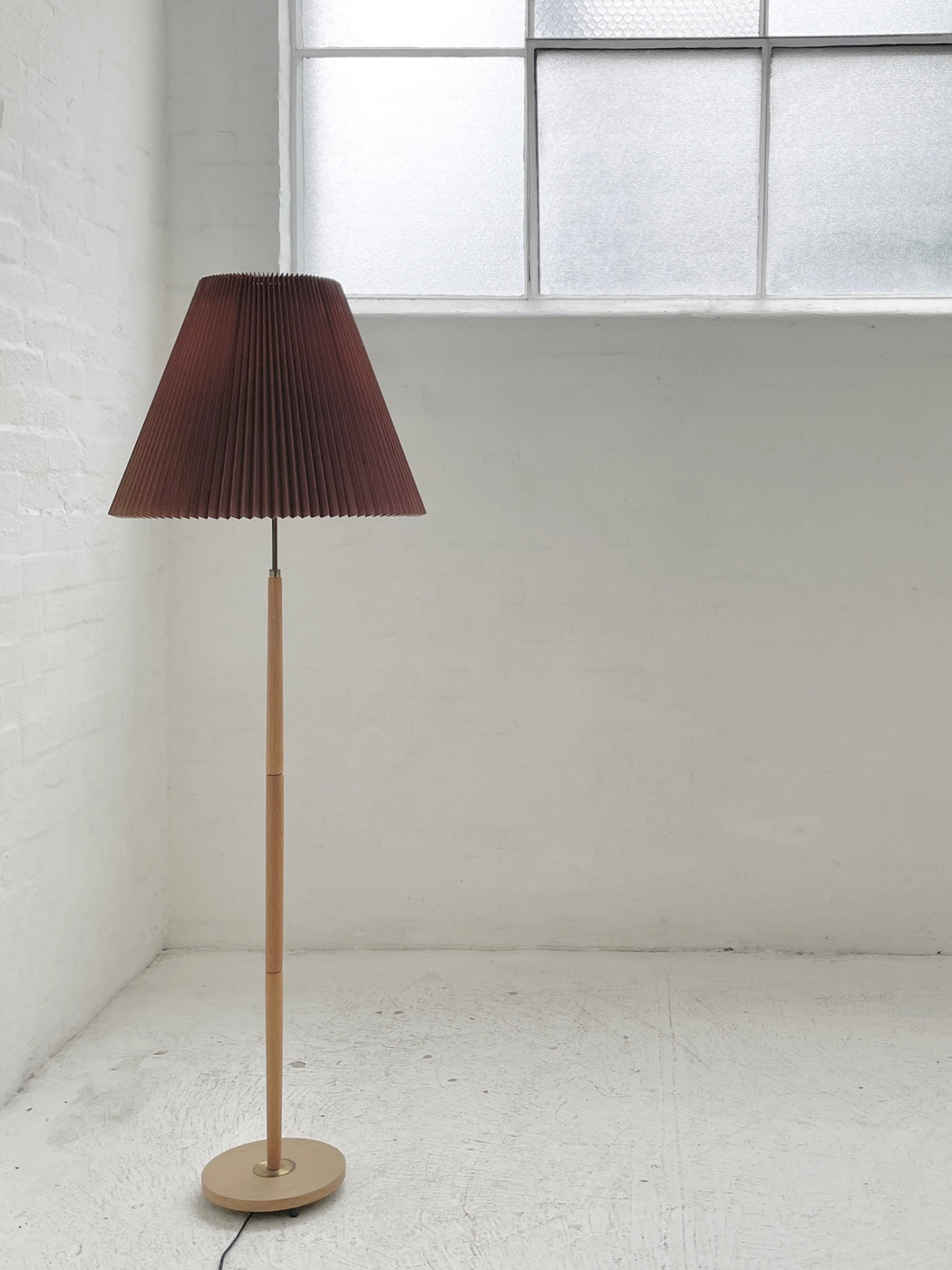 Danish Oak Standing Lamp