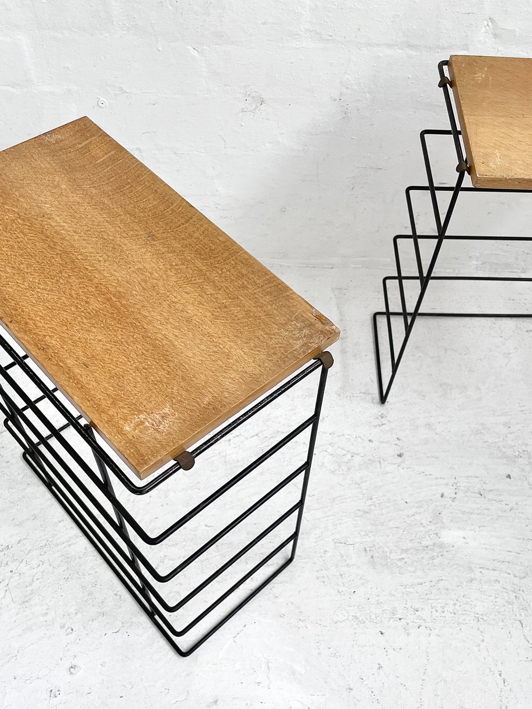 Pair of Nisse Strinning 'String' Side Tables