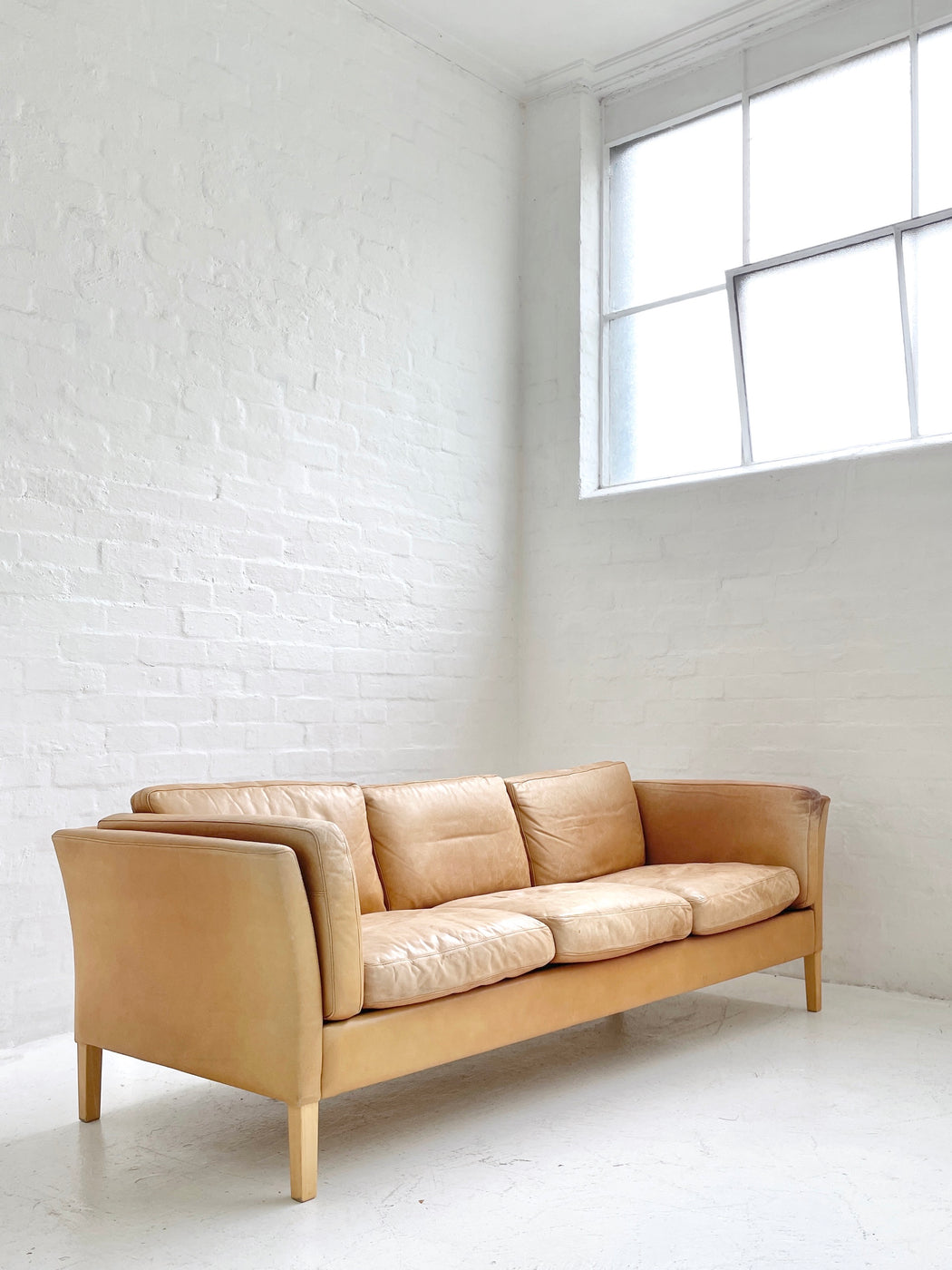 Danish Leather Sofa