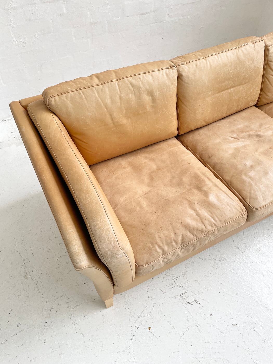 Danish Leather Sofa