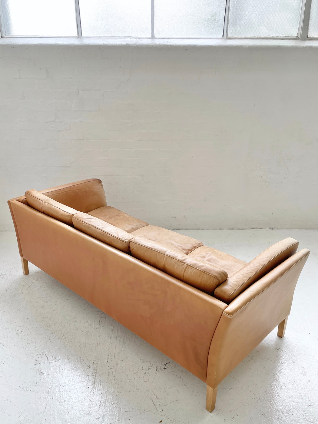 Danish Leather Sofa