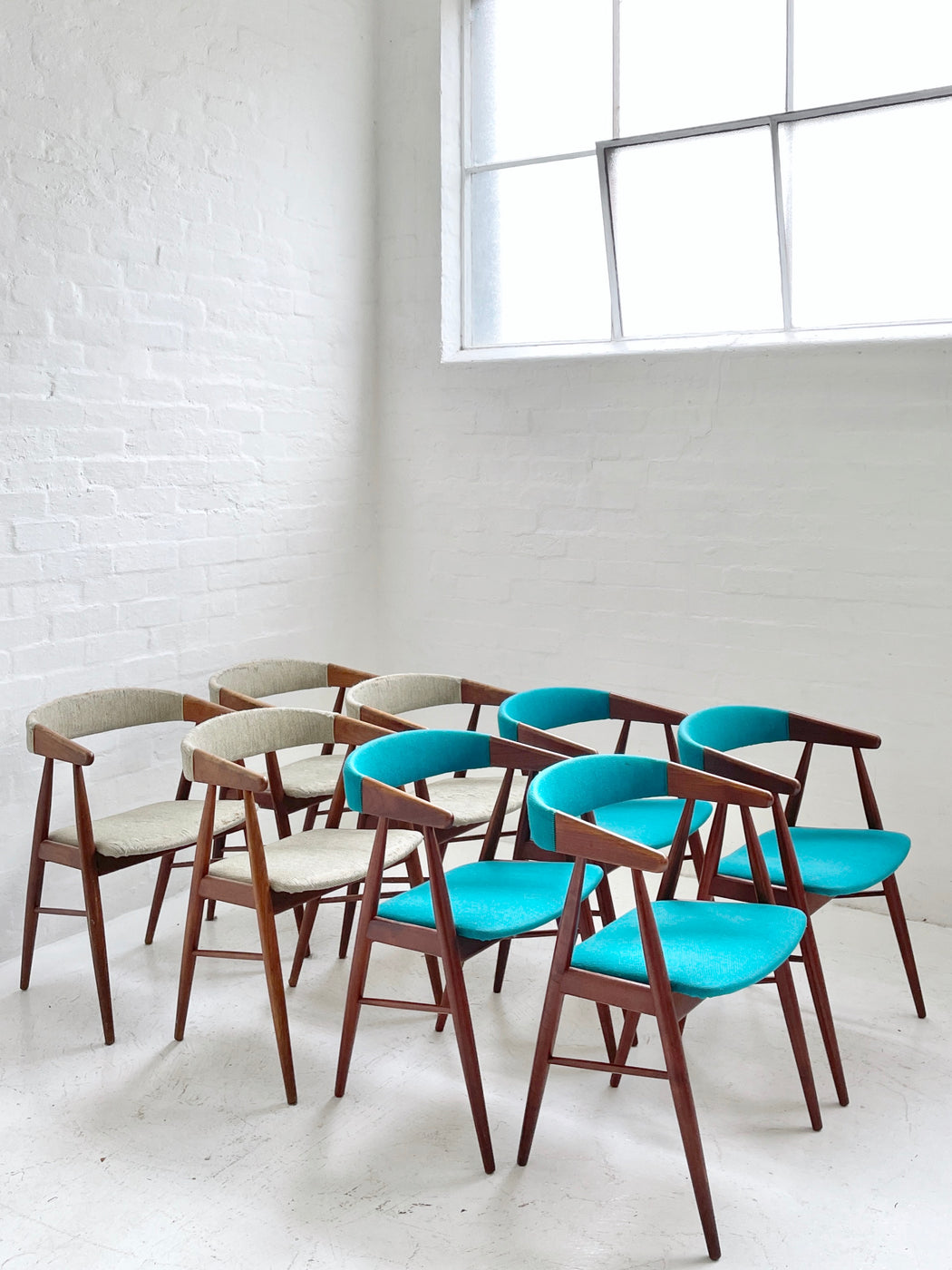 Aksel Bender & Ejnar Larsen 'Compass' Chairs
