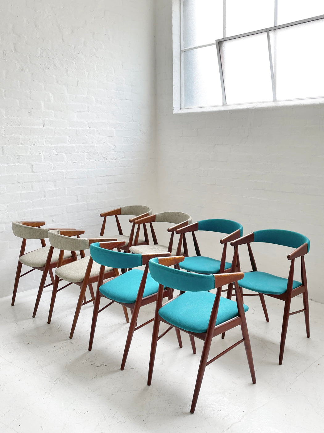 Aksel Bender & Ejnar Larsen 'Compass' Chairs